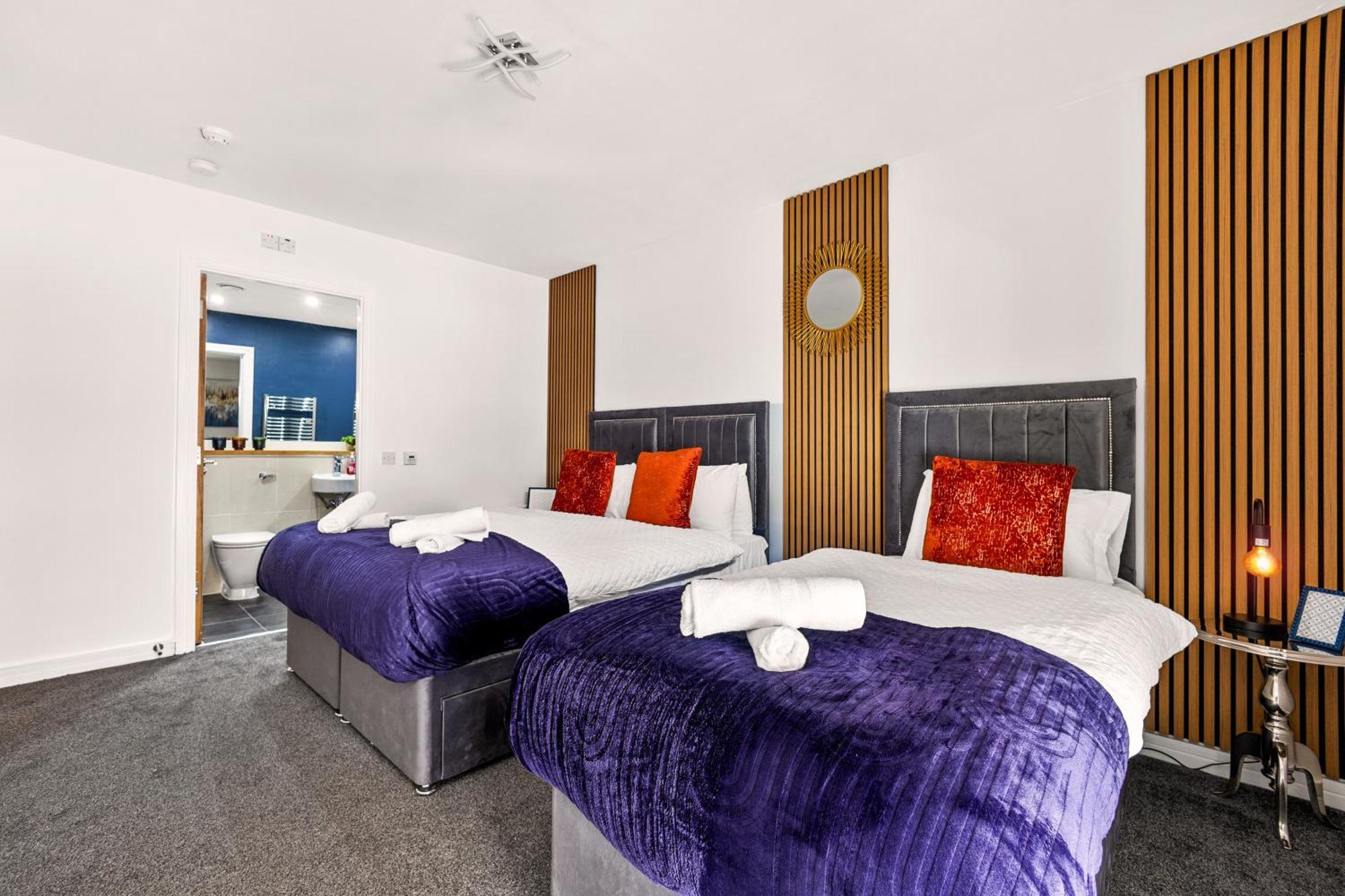Bullring Lux Suite, New Street Free Netflix - Free Secure Parking- Sleeps 6 Birmingham Exterior photo